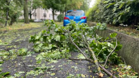 Kassel nach dem Unwetter