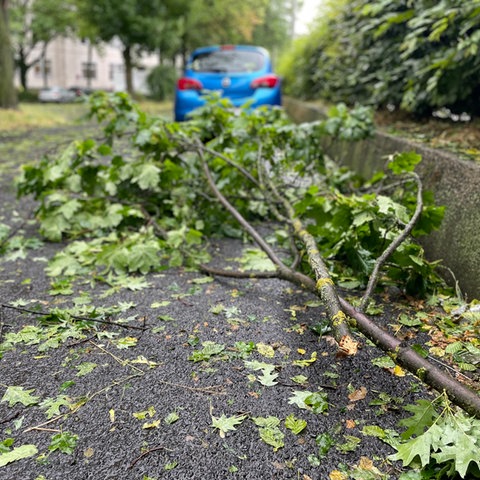 Kassel nach dem Unwetter