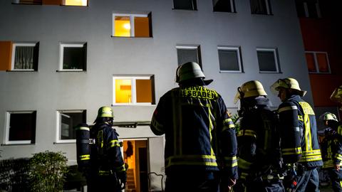 Im Wiesbadener Stadtteil Biebrich brach am Donnerstagabend im Keller ein Feuer aus.