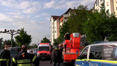 SEK-Einsatz in einem Mehrfamilienhaus in Langen, wo ein psychisch kranker Mann randaliert haben soll