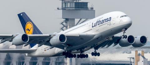 Lufthansa A380 Frankfurt