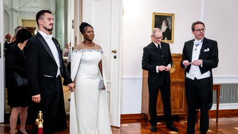 Motsi Mabuse beim Staatsbankett für Charles III.