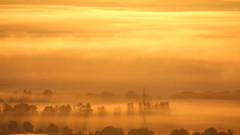 Morgendlicher Blick auf das Edertal