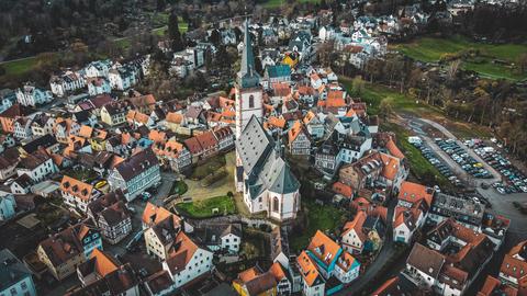Das Bild von der Altstadt von Oberursel hat uns hessenschau.de-Nutzer Jan Karges geschickt.