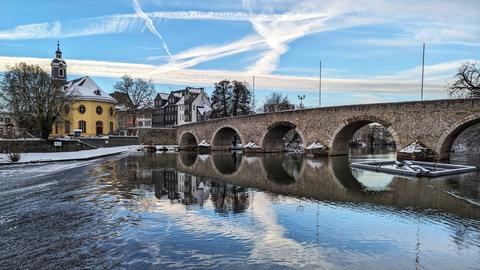 Die alte Lahnbrücke in Wetzlar