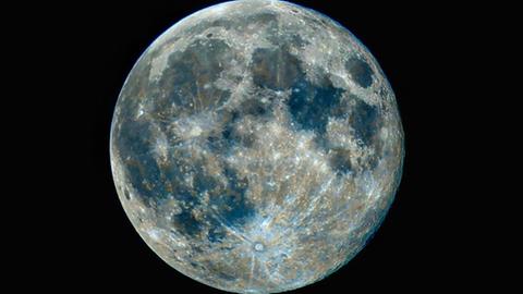 Supermond am 17.10.2024 in Edertal