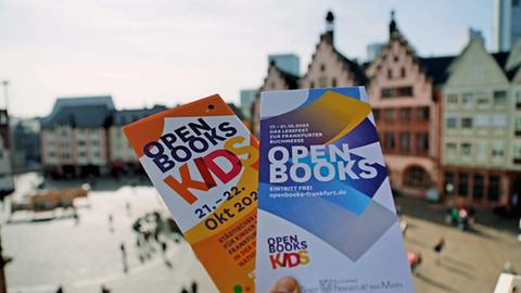 Flyer zu Open Books 2023 