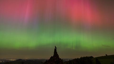 Polarlichter von der Wasserkuppe