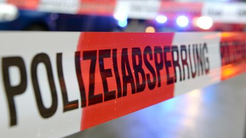 Polizeiabsperrung