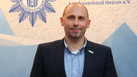 Alexander Glunz, Geschäftsführer der Deutschen Polizeigewerkschaft Hessen