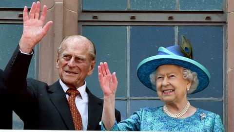 Queen Elizabeth zu Besuch in Hessen.