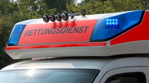 Sujet Rettungswagen Rettungsdienst Blaulicht Martinshorn