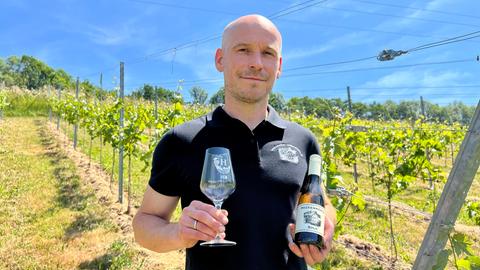 Wein aus der Rhön von Hessens höchstem Weinberg