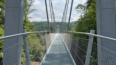 Nach anderthalb Jahren Bauzeit ist der Skywalk in Willingen fertig