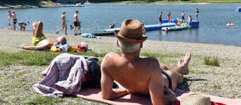 Sommer Badesee Sujet