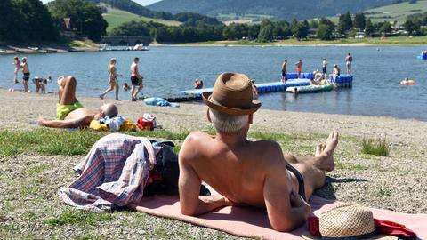 Sommer Badesee Sujet