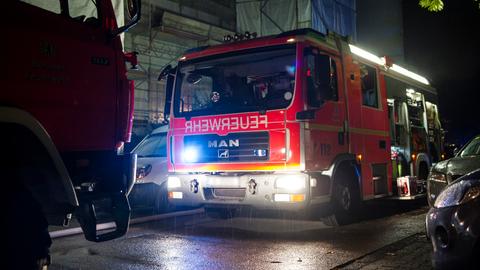 Feuerwehrauto im Einsatz