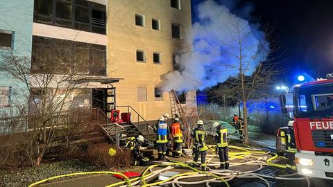 Feuerwehreinsatz bei Wohnungsbrand in Taunusstein
