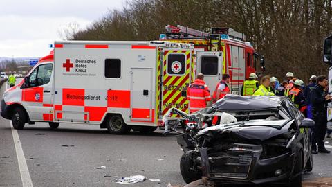 Unfall auf der A5