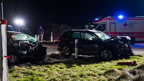 Unfallstelle bei Höchst (Odenwald)