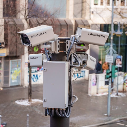 Videokameras im Frankfurter Bahnhofsviertel