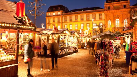 Weihnachtsmarkt in Darmstadt