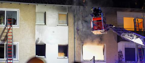 Feuerwehreinsatz in Wiesbaden