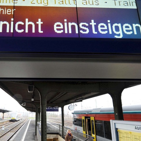 Zugausfälle in Mittelhessen