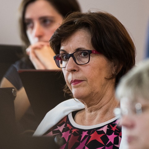 Andrea Ypsilanti im September 2018 im Landtag. 20 Jahre lang war sie Abgeordnete.