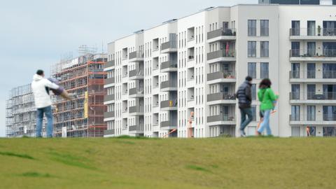 Neubaugebiet in Frankfurt