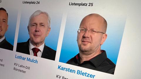 Karsten Bletzer kandidierte auf Platz 25 der AfD-Landesliste