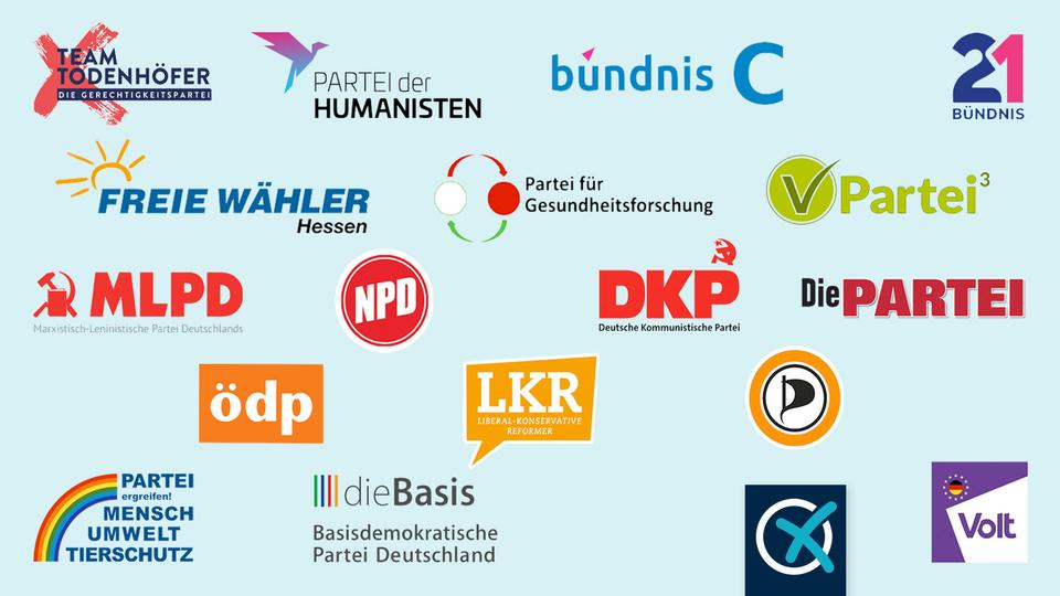 Diese kleinen Parteien treten zur Bundestagswahl in Hessen an hessenschau.de Bundestagswahl
