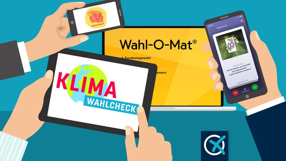 Wahl-O-Mat-Alternativen: Diese spannenden Wahl-Tools gibt es außerdem