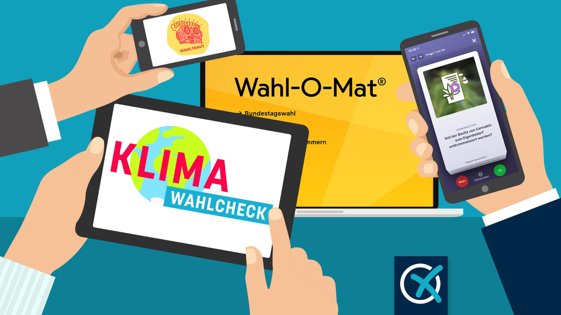 Wahl-O-Mat-Alternativen: Diese spannenden Wahl-Tools gibt es außerdem