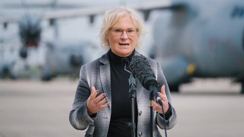 Bundesverteidigungsministerin Christine Lambrecht (SPD)