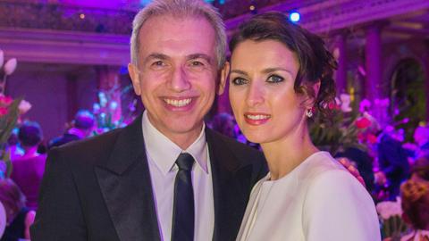 Peter und Zübeyde Feldmann bei einem Ball in Frankfurt (Archivfoto)