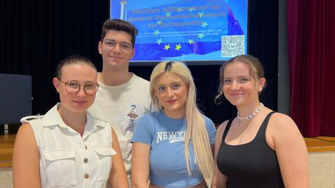 Podiumsdiskussion Europa-Wahl Stein-Schule Fulda 