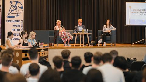 Podiumsdiskussion vor Europawahl