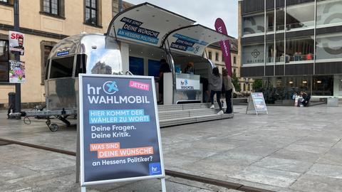 hr Wahlmobil Landtagswahl Fulda