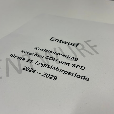 Koalitionsvertrag zwischen CDU und SPD