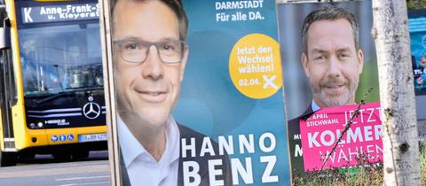 Wahplakate von Hanno Benz und Michael Kolmer