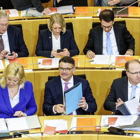 Boris Rhein im Landtag