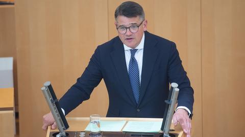 Boris Rhein im Landtag