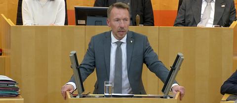 Dirk Gaw im Landtag