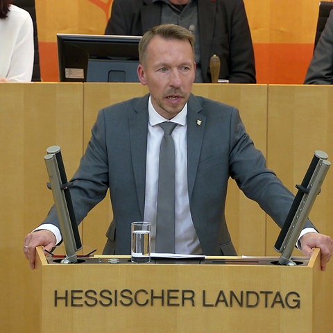 Dirk Gaw im Landtag