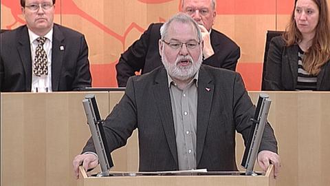 Hermann Schaus (Linke) Landtag