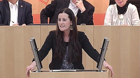 Janine Wissler (Linke) Landtag