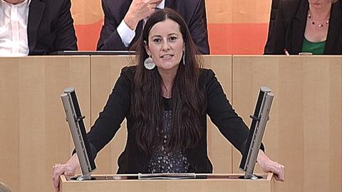 Janine Wissler (Linke) Landtag