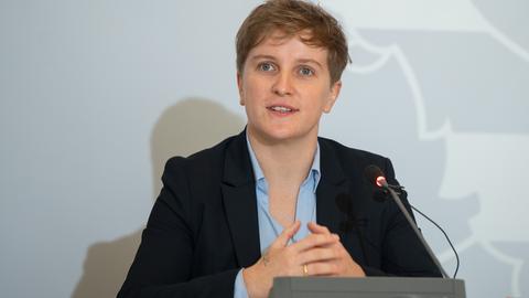 Elisabeth Kula, Co-Vorsitzende der Linksfraktion