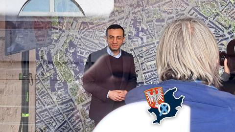 Der designierte Oberbürgermeister von Frankfurt, Mike Josef, am Tag nach der Stichwahl.